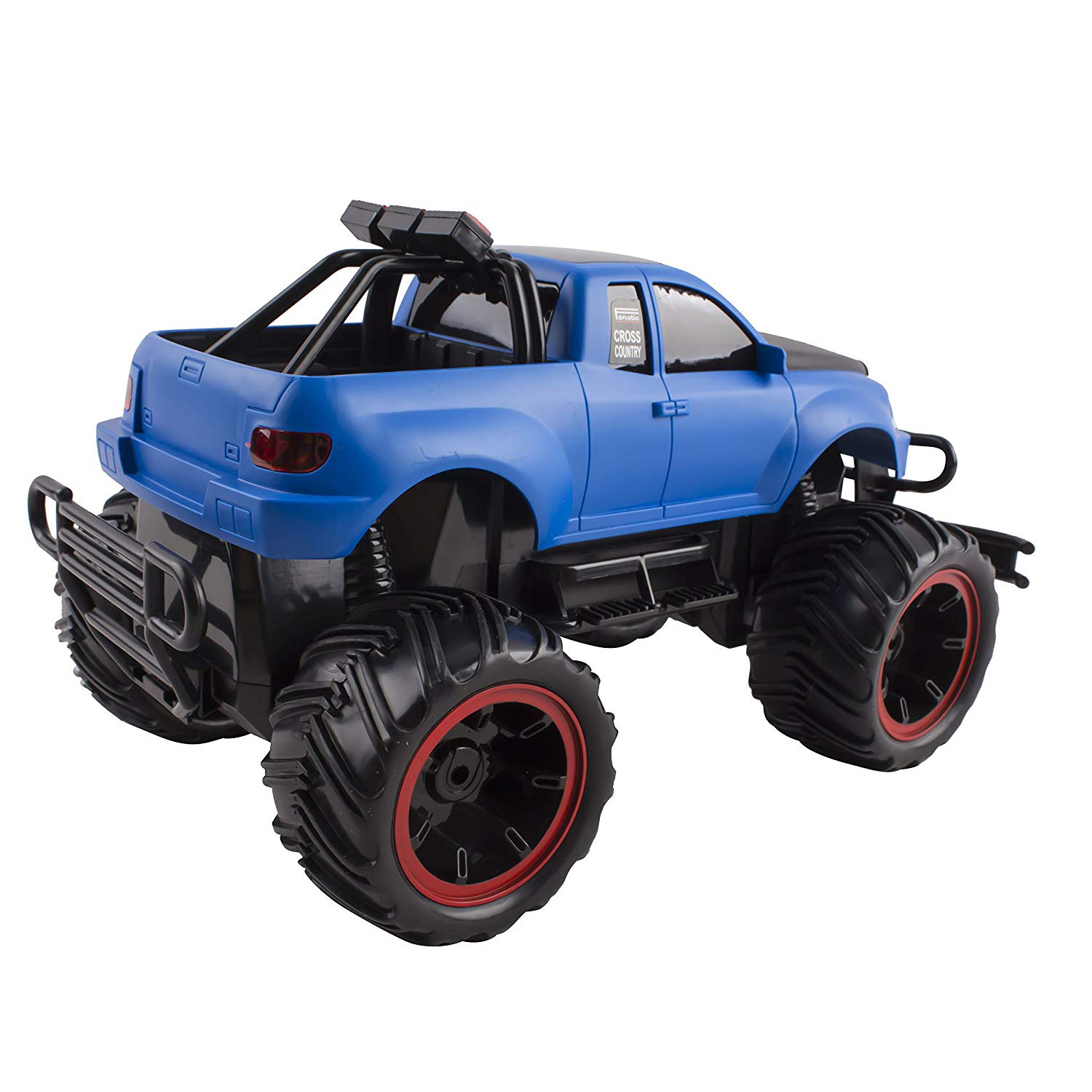 RC Monster Truck Buggy Remote Control Car RTR Electric Truggy Vehicle 116 Large Scale Working Suspension Perfect Kids Off-Road Race Toy Blue