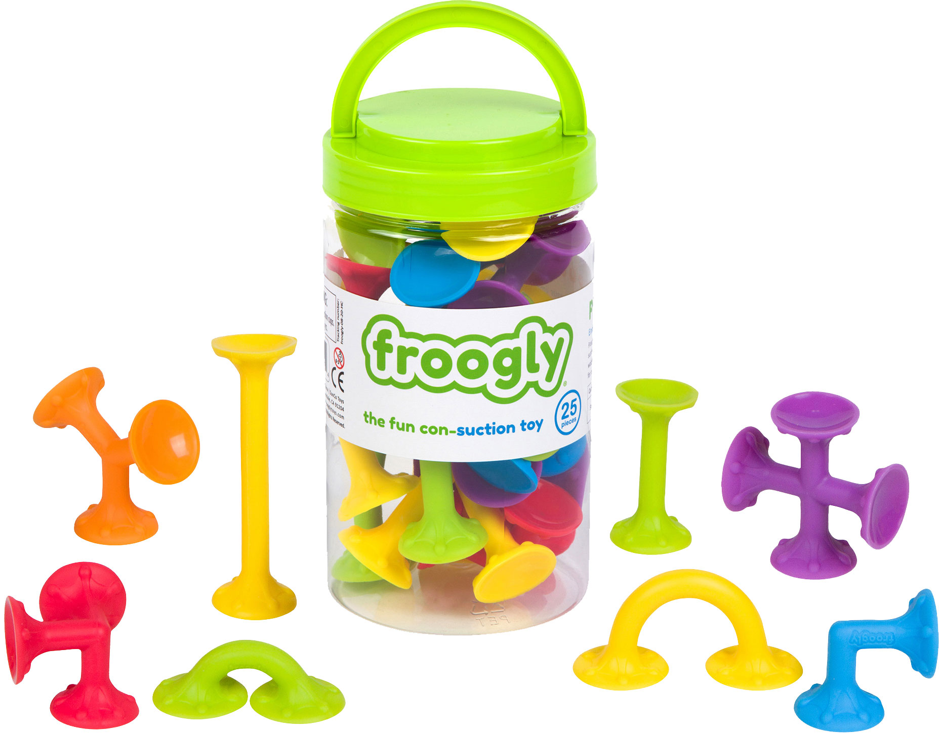 Froogly 25 pcs, innovative design providing stronger suction power