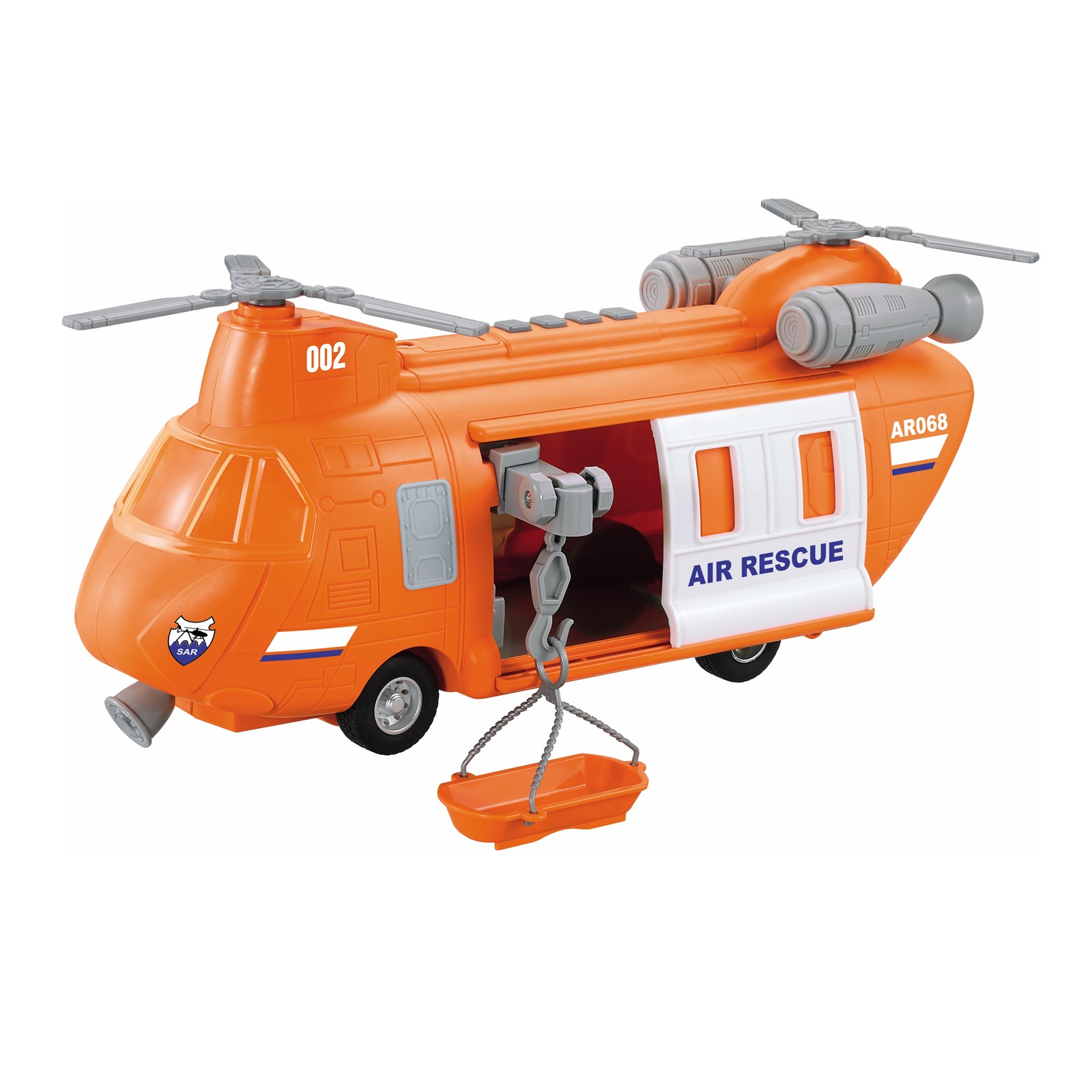 FC TRANSPORTER DOUBLE HELICOPTER RED